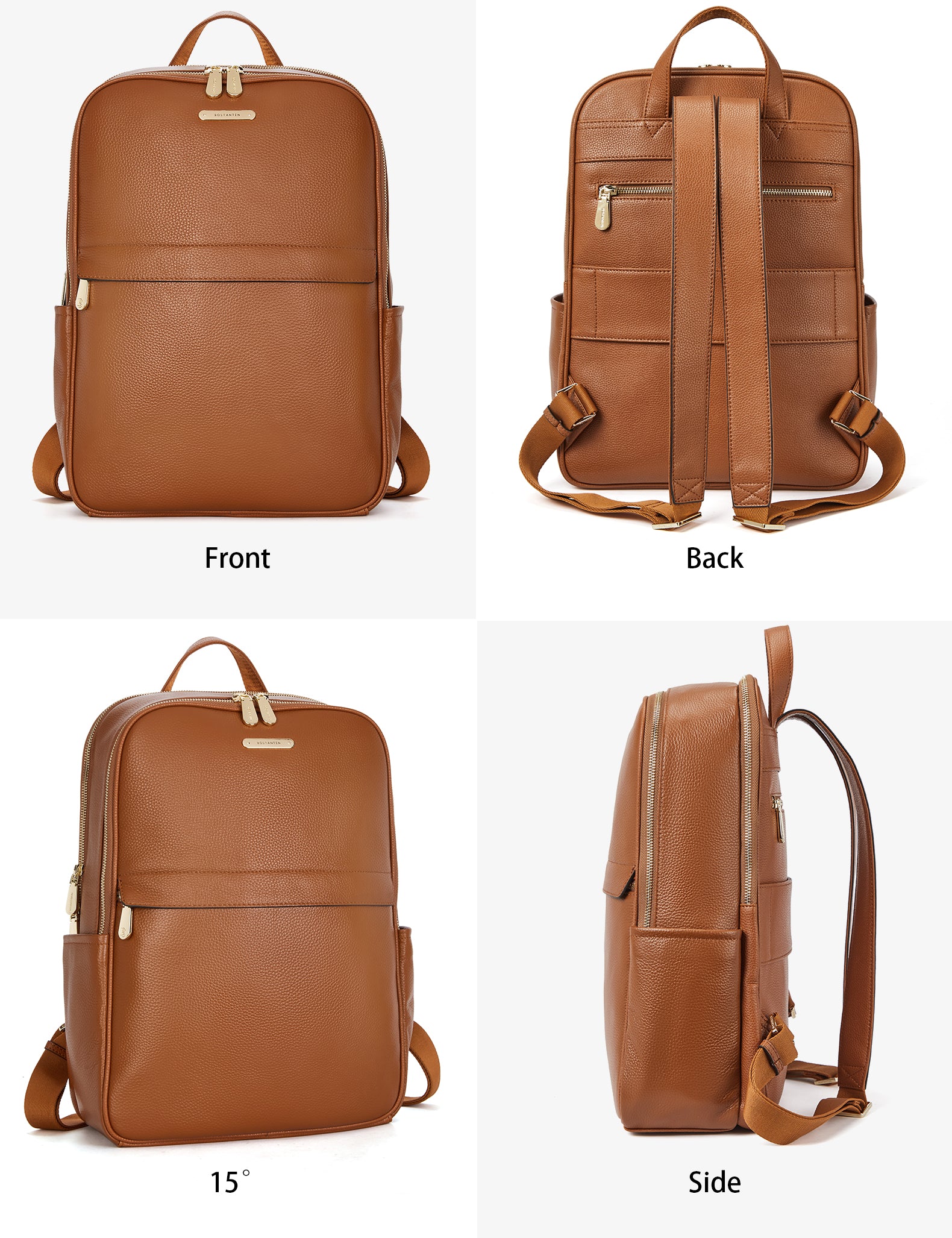Laptop Backpack for Women - Premium Leather - Image 27
