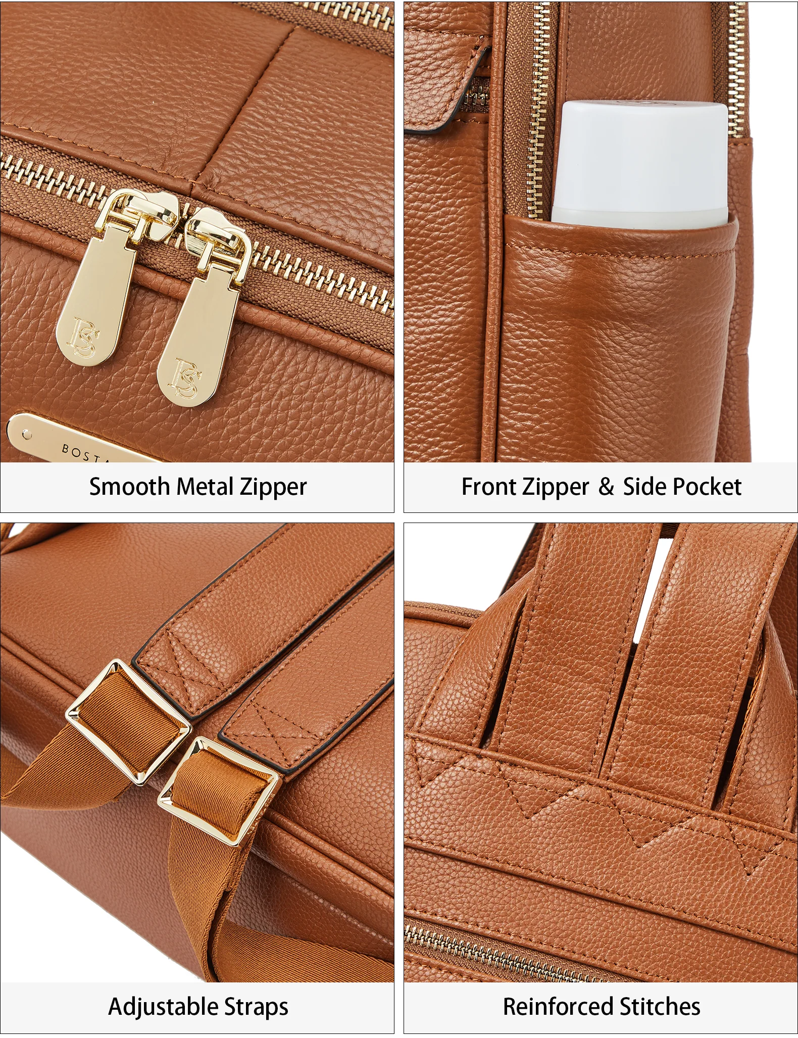 Laptop Backpack for Women - Premium Leather - Image 28