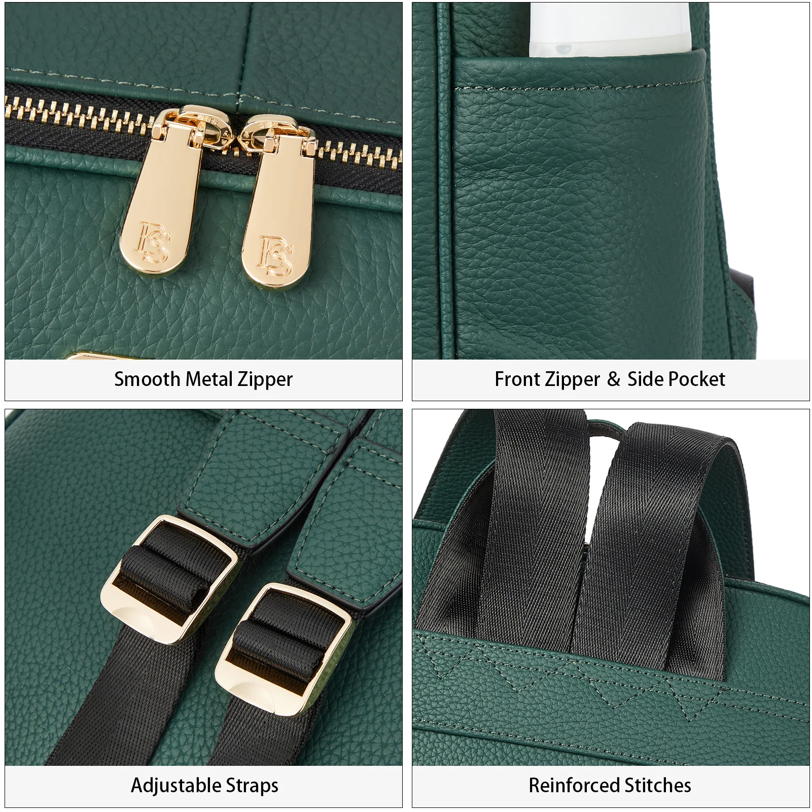 Laptop Backpack for Women - Premium Leather - Image 7