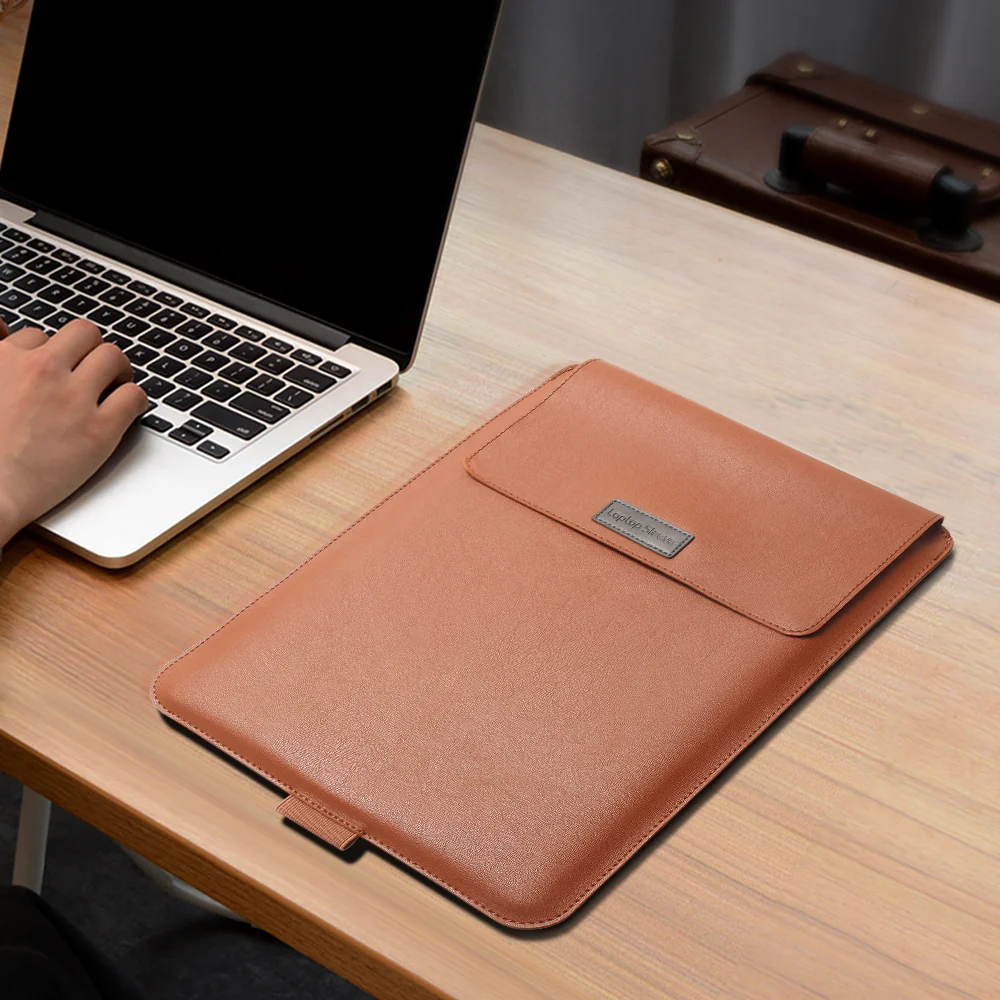 Laptop Sleeve With Foldable Stand - Image 4