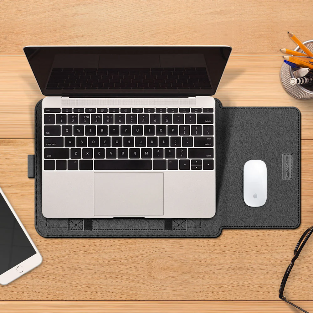 Laptop Sleeve With Foldable Stand - Image 8