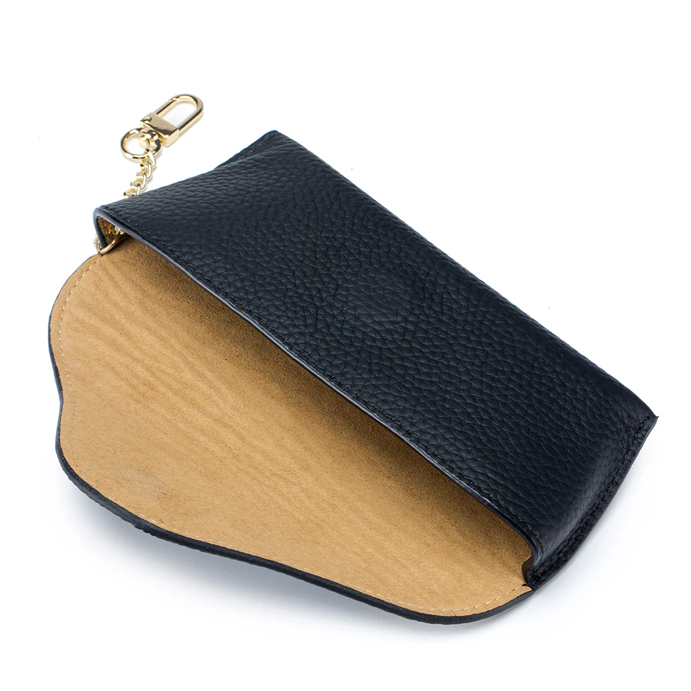 LuxeClip Genuine Leather Glasses Case - Sleek & Portable - Image 16