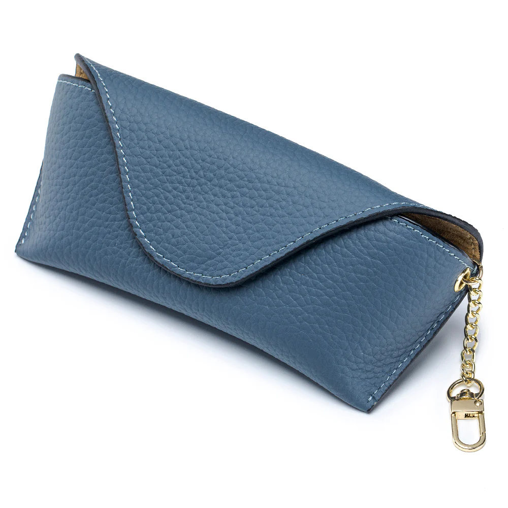 LuxeClip Genuine Leather Glasses Case - Sleek & Portable - Image 19