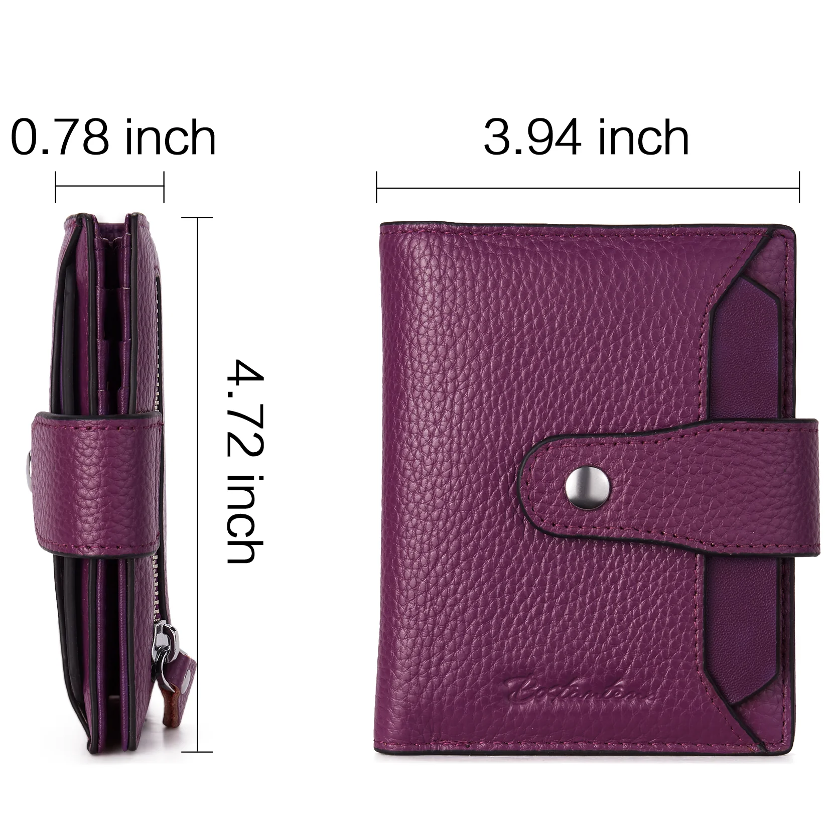 Lnna Hand Tooled Leather Wallet - Genuine Leather - Image 106