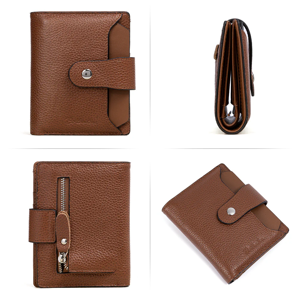 Lnna Hand Tooled Leather Wallet - Genuine Leather - Image 117
