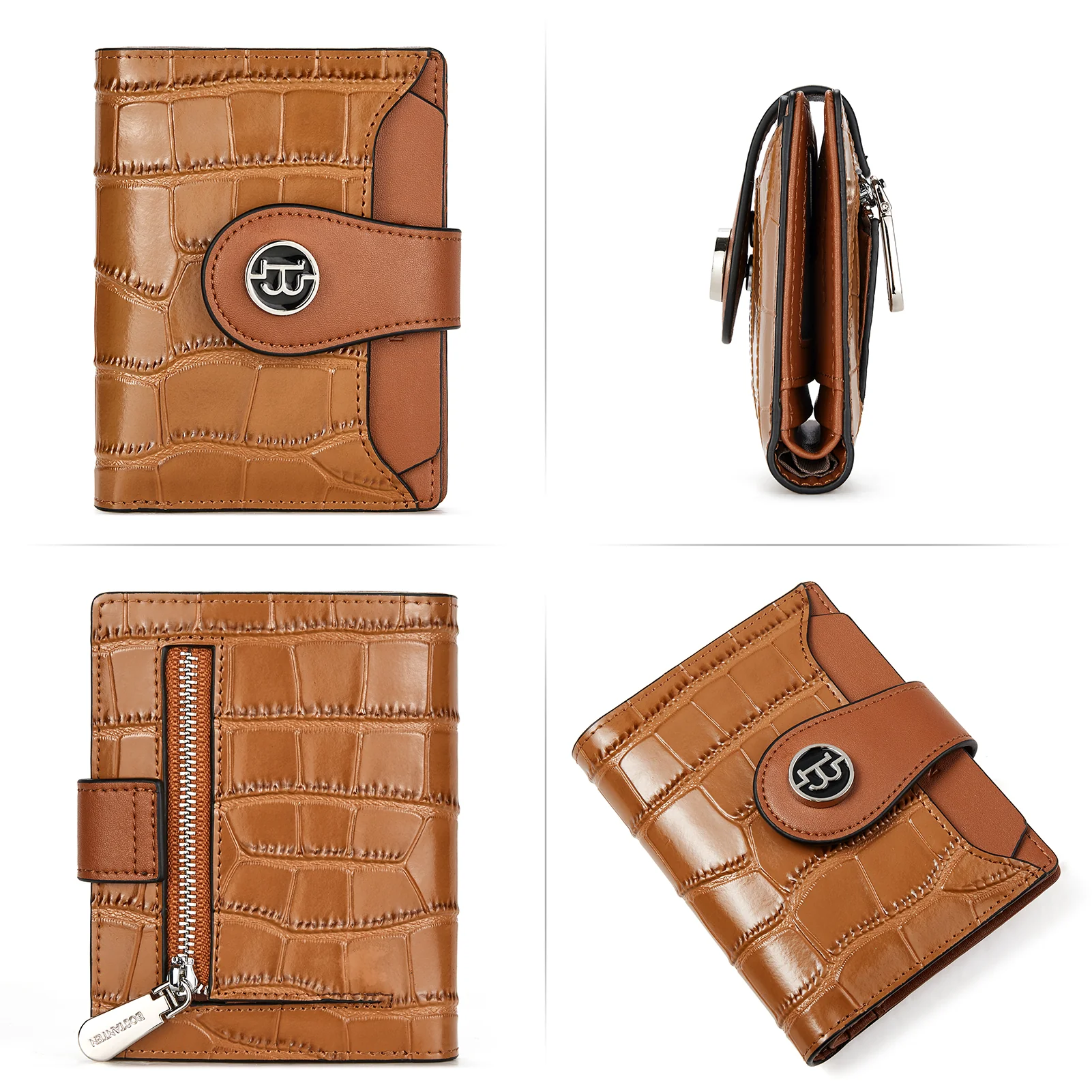 Lnna Hand Tooled Leather Wallet - Genuine Leather - Image 165