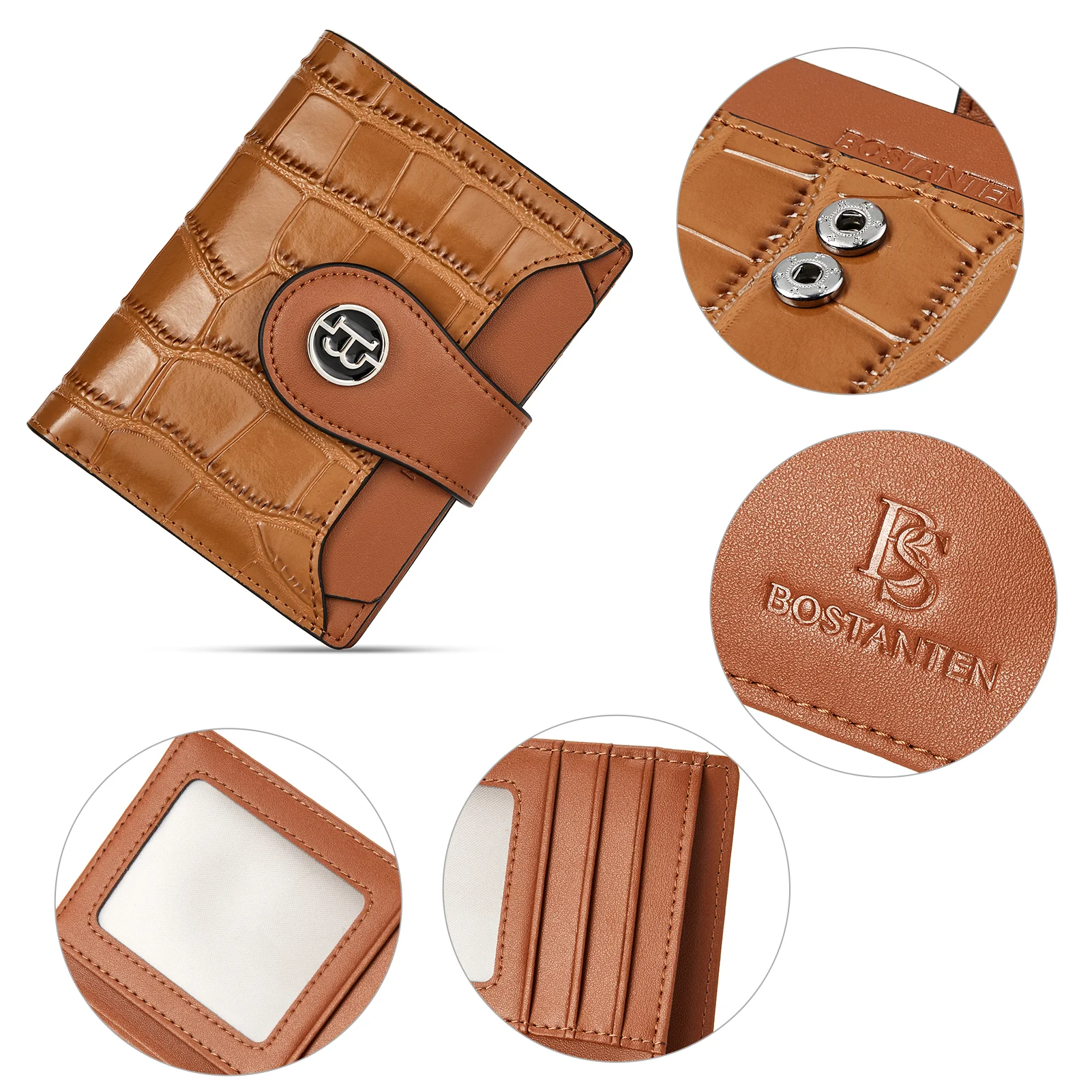 Lnna Hand Tooled Leather Wallet - Genuine Leather - Image 166