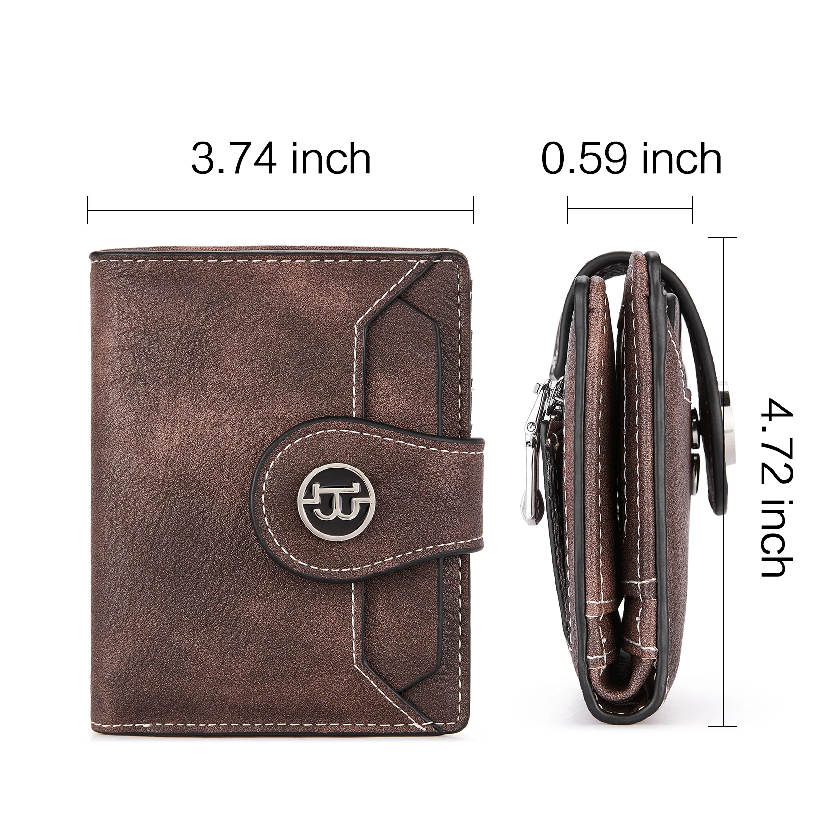 Lnna Hand Tooled Leather Wallet - Genuine Leather - Image 176