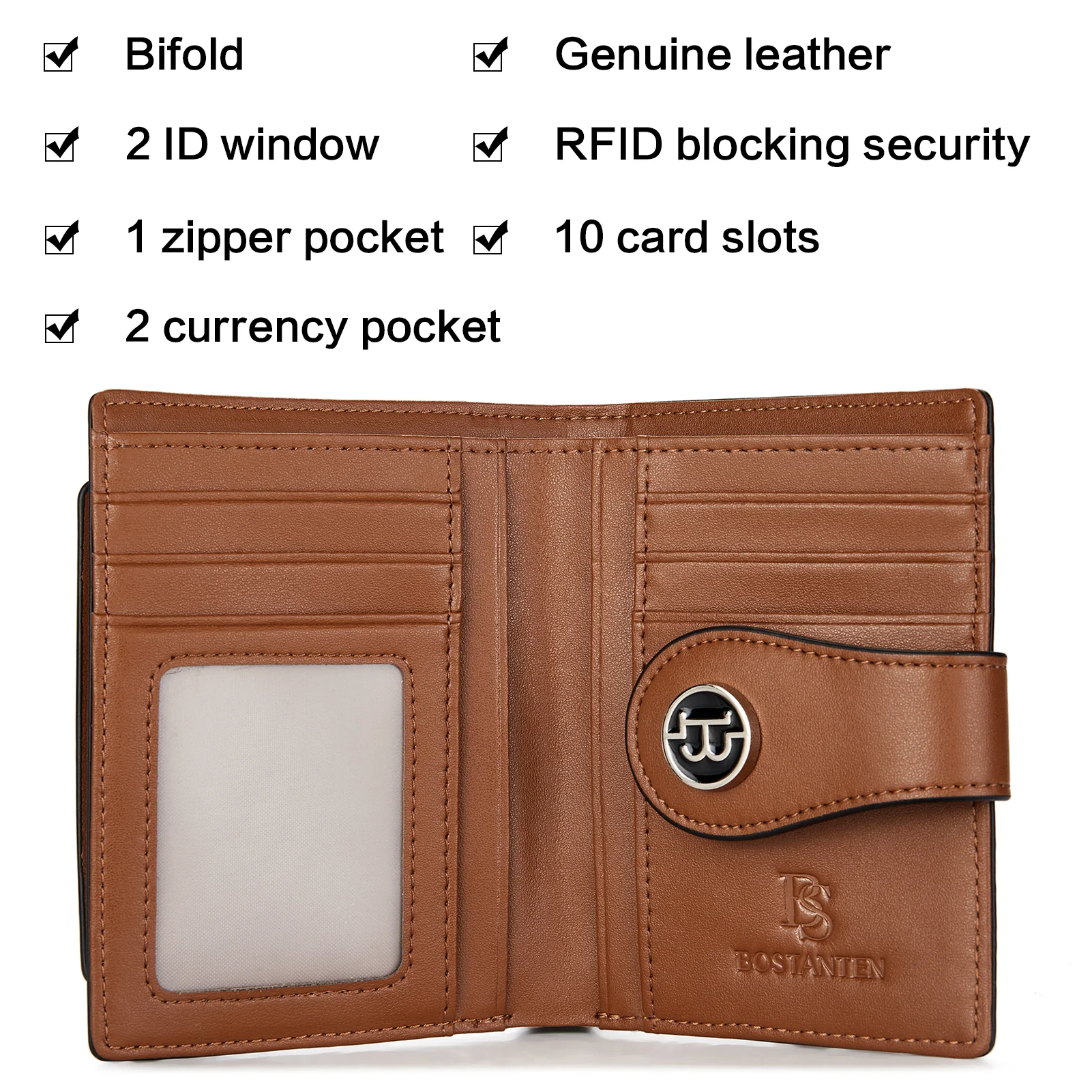 Lnna Hand Tooled Leather Wallet - Genuine Leather - Image 193