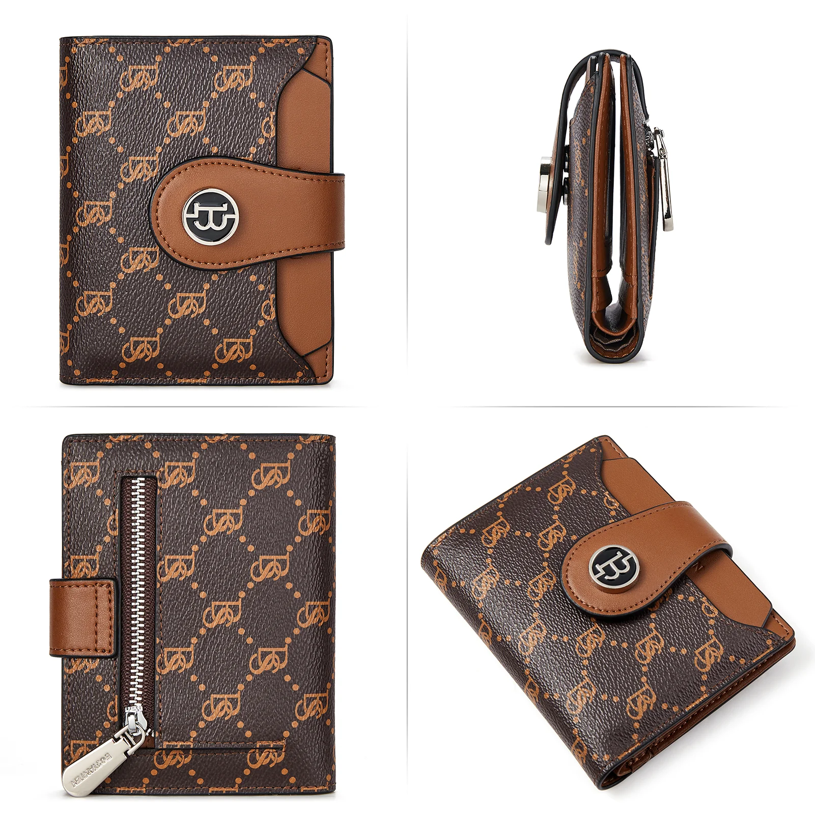 Lnna Hand Tooled Leather Wallet - Genuine Leather - Image 194