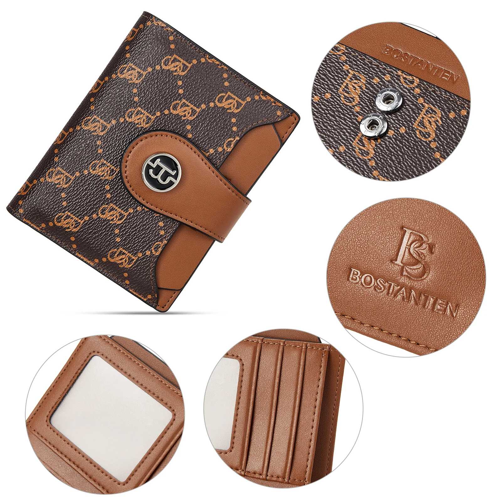 Lnna Hand Tooled Leather Wallet - Genuine Leather - Image 195