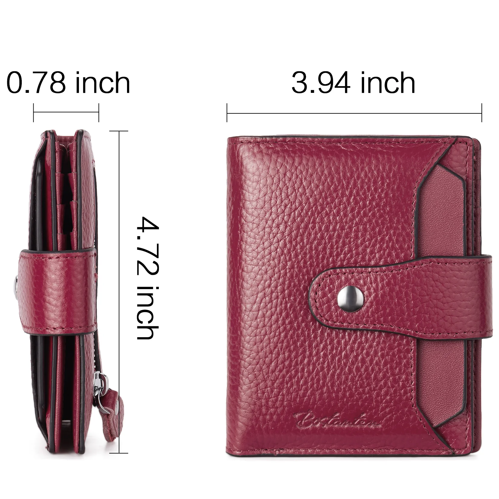 Lnna Hand Tooled Leather Wallet - Genuine Leather - Image 197