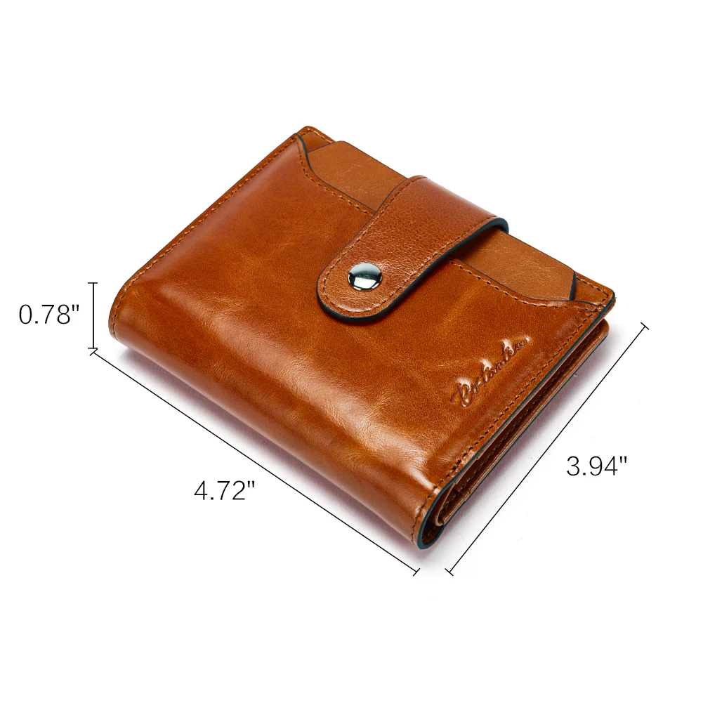 Lnna Hand Tooled Leather Wallet - Genuine Leather - Image 23