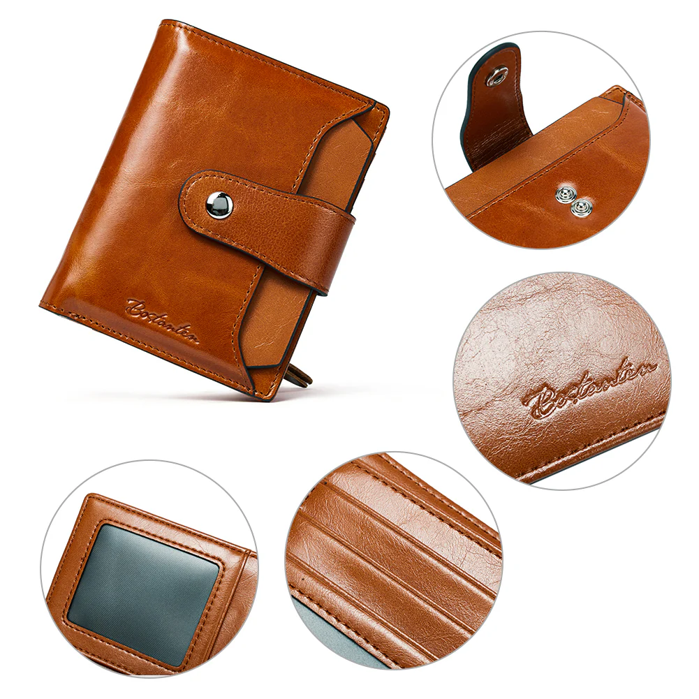 Lnna Hand Tooled Leather Wallet - Genuine Leather - Image 27