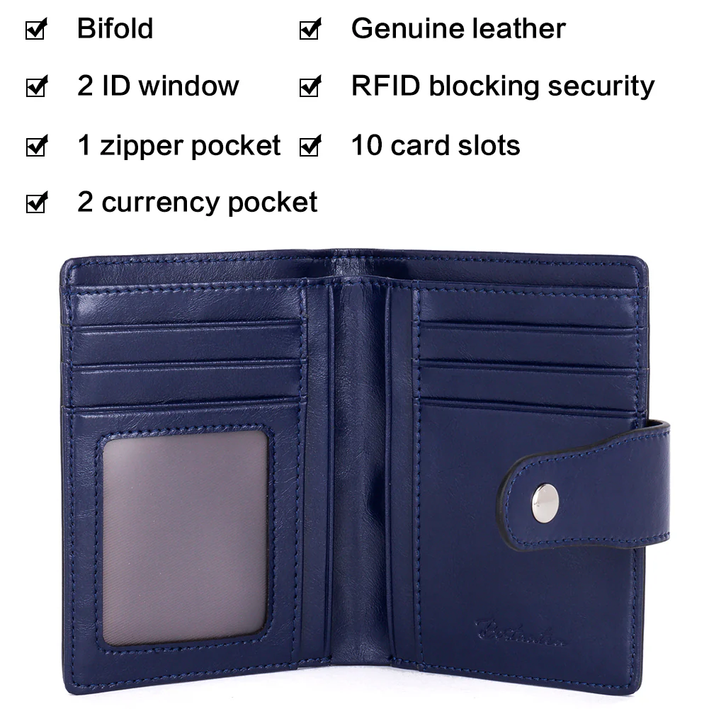 Lnna Hand Tooled Leather Wallet - Genuine Leather - Image 45