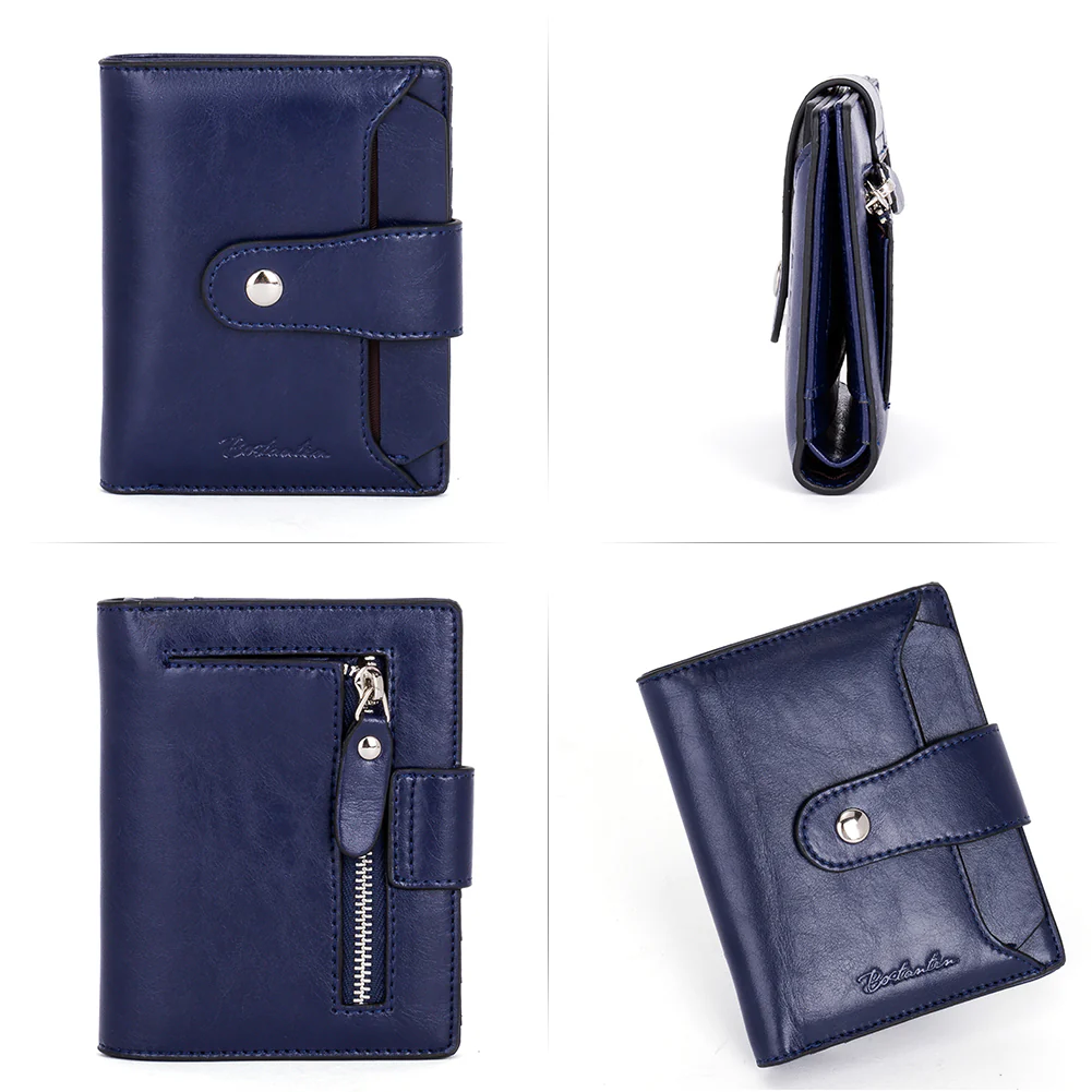 Lnna Hand Tooled Leather Wallet - Genuine Leather - Image 47