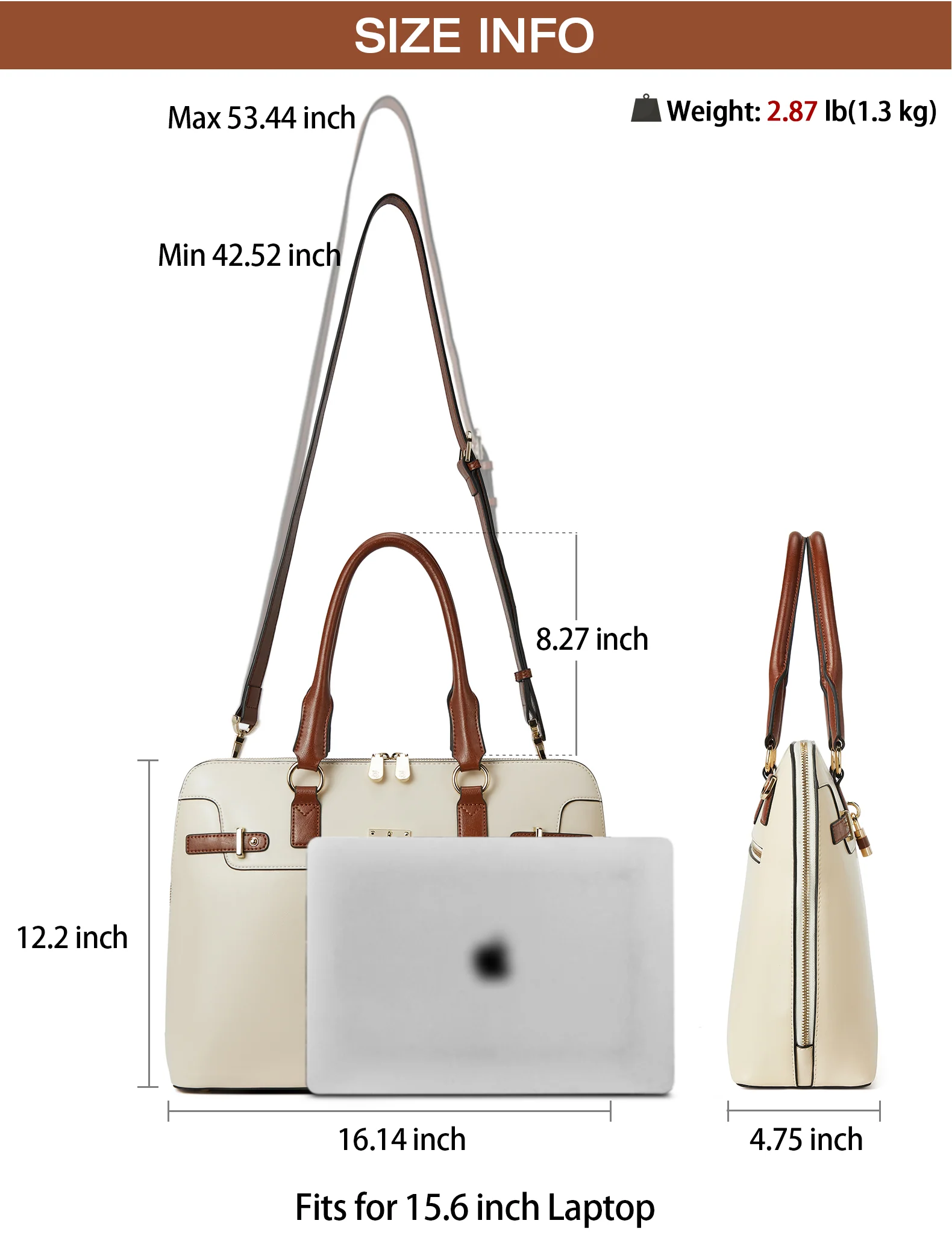 Machk Vintage Style Leather Briefcase — Ultimate Elegance - Image 12