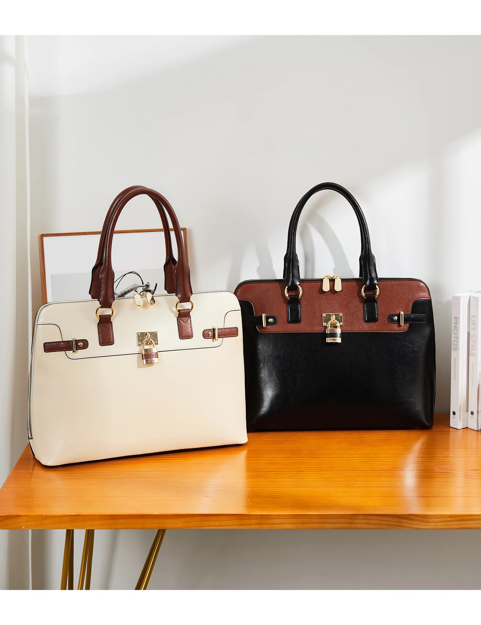 Machk Vintage Style Leather Briefcase — Ultimate Elegance - Image 17