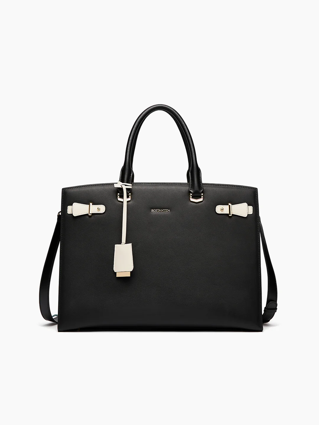 Mizuki Classic Leather Briefcase - Image 12