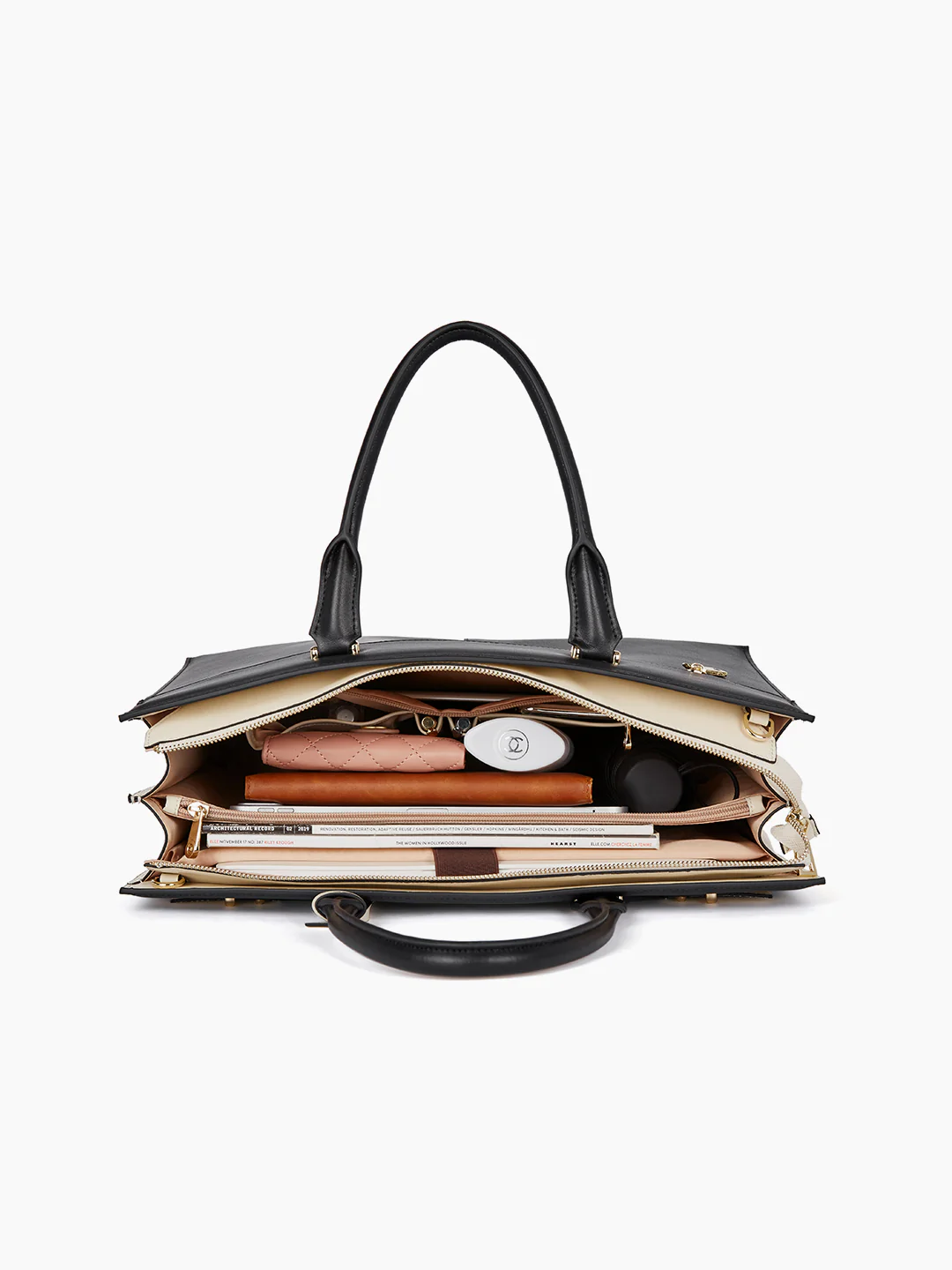 Mizuki Classic Leather Briefcase - Image 13