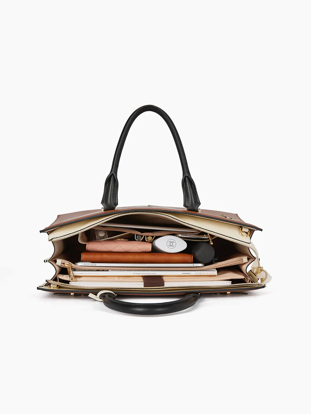 Mizuki Classic Leather Briefcase - Image 23