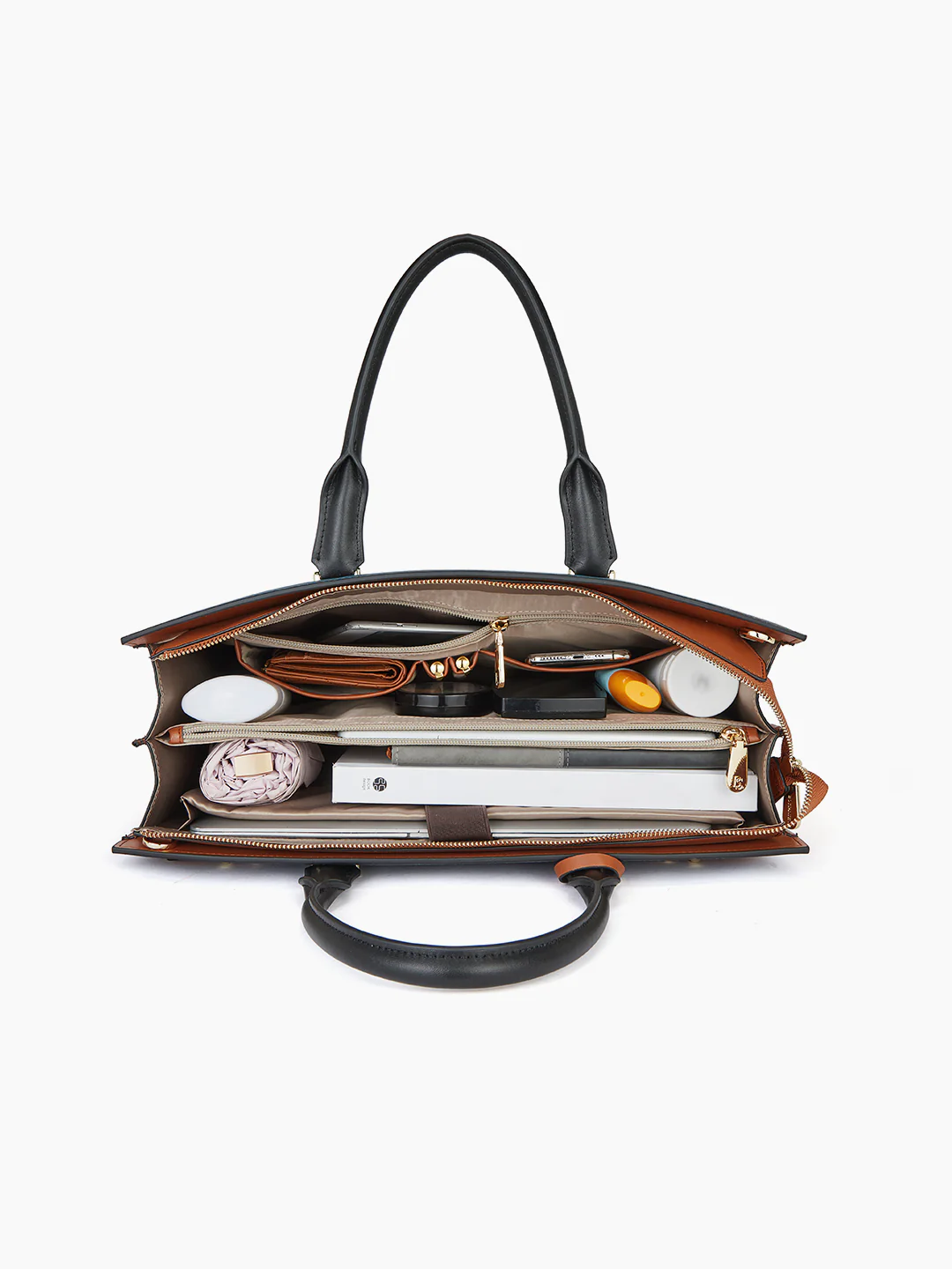 Mizuki Classic Leather Briefcase - Image 34