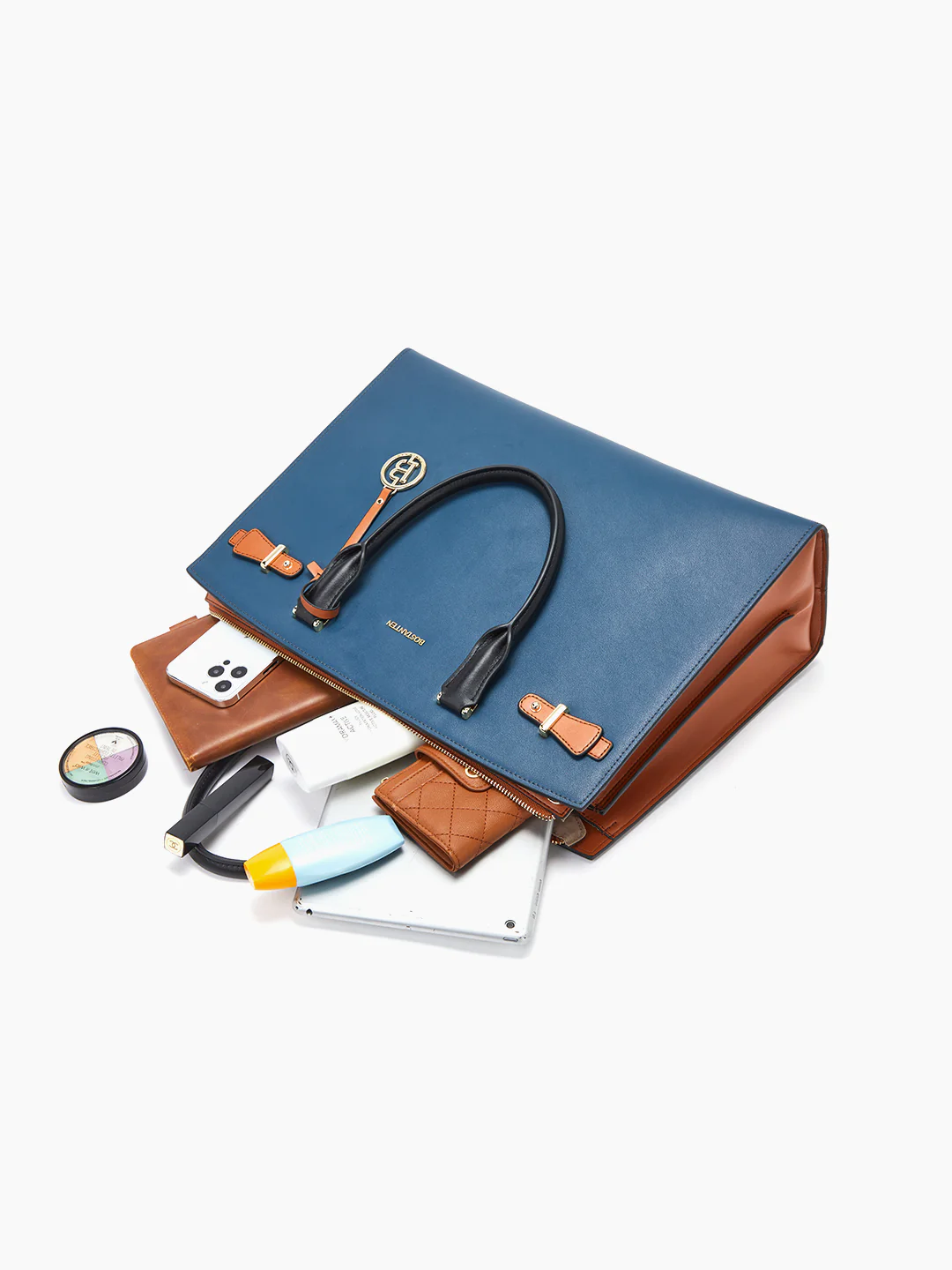 Mizuki Classic Leather Briefcase - Image 42