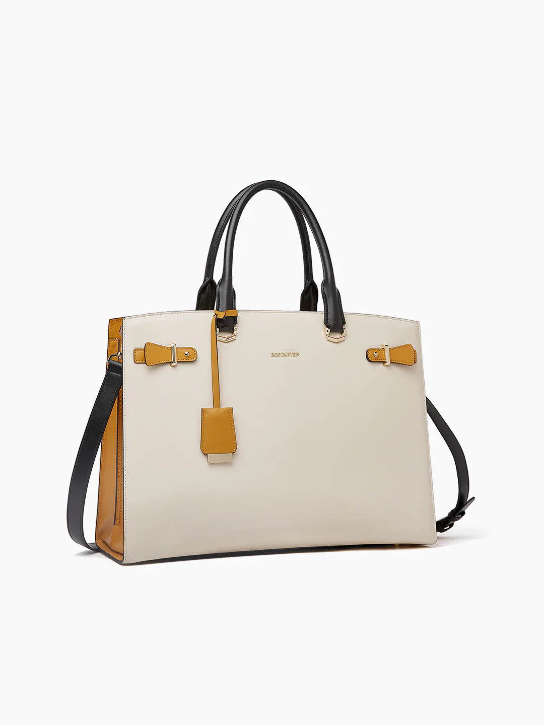 Mizuki Classic Leather Briefcase - Image 7