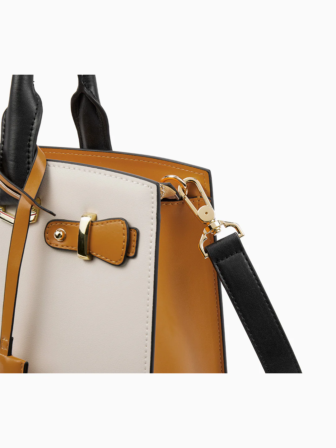 Mizuki Medium Leather Tote 13'' - Image 13