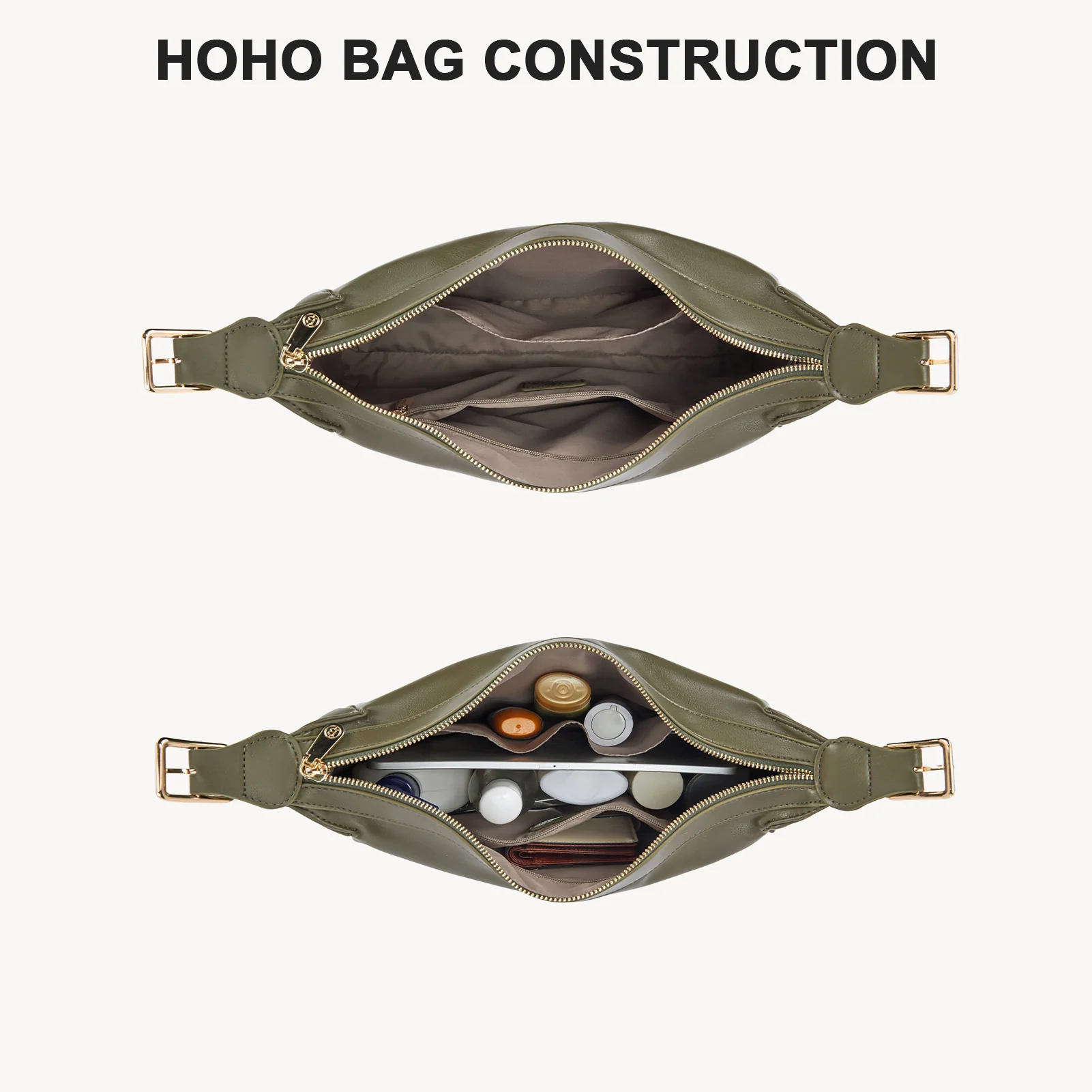MORAVA Trendy Vegan Leather Hobo Bags - Image 30