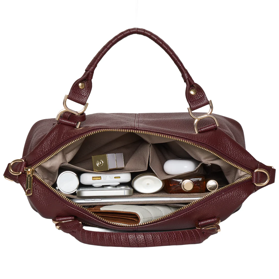 Nevin Genuine Leather Boston Handbag - Image 46