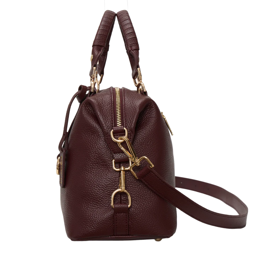 Nevin Genuine Leather Boston Handbag - Image 47