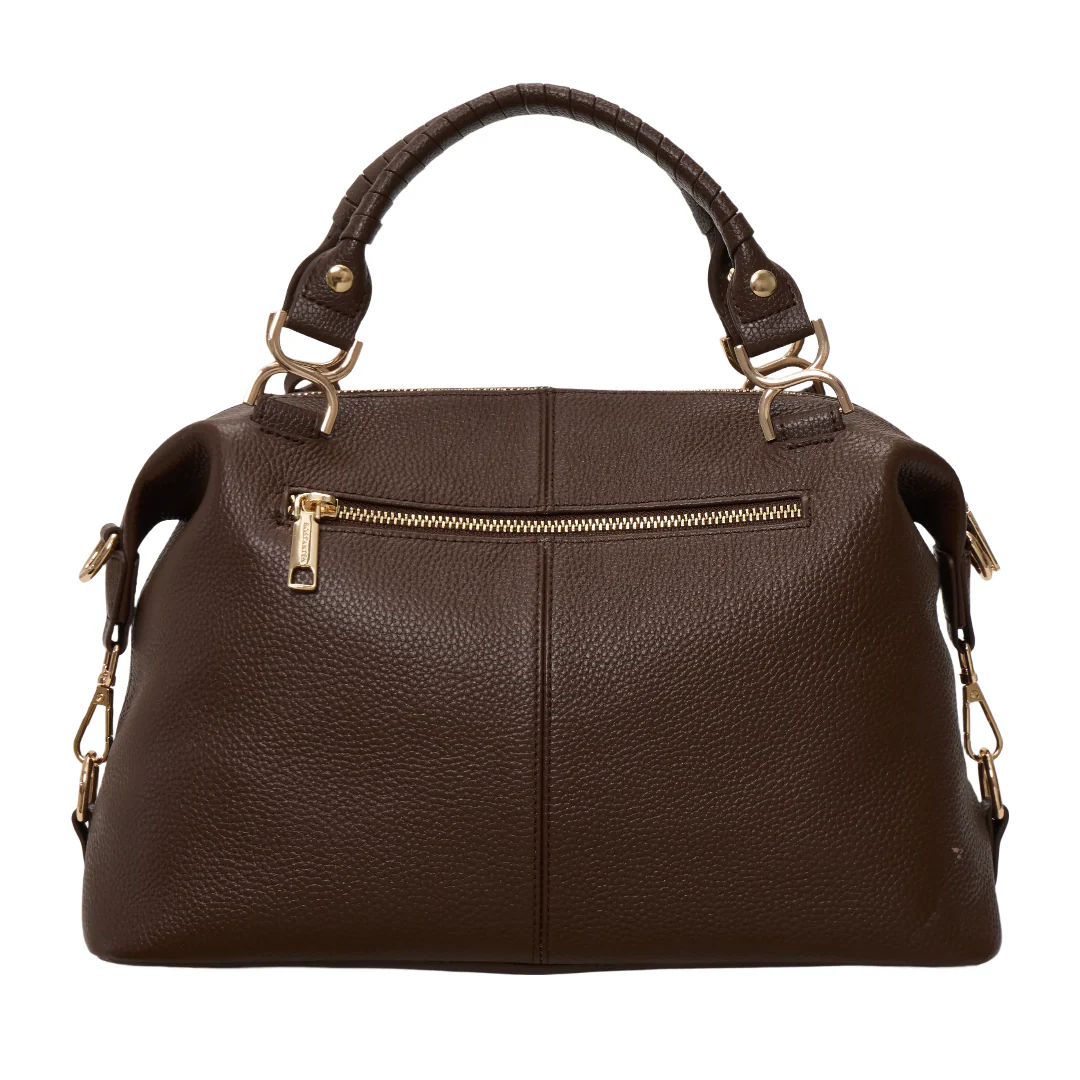 Nevin Genuine Leather Boston Handbag - Image 56