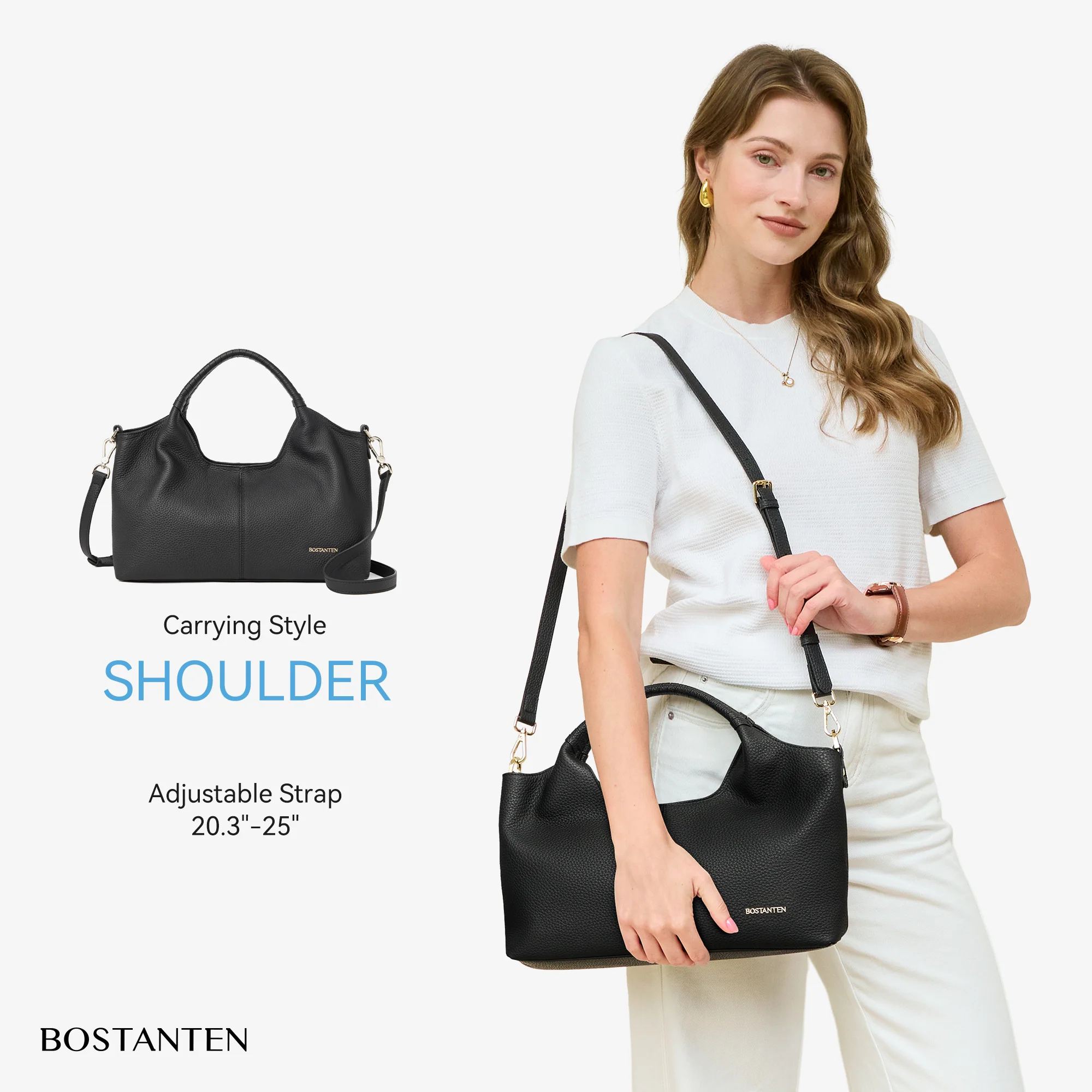 Nevin Genuine Leather Satchel Tote - Image 28