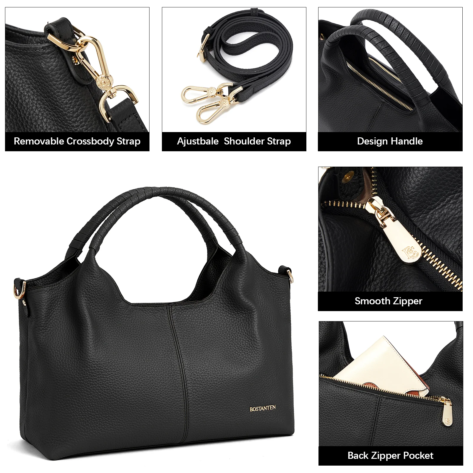 Nevin Genuine Leather Satchel Tote - Image 30
