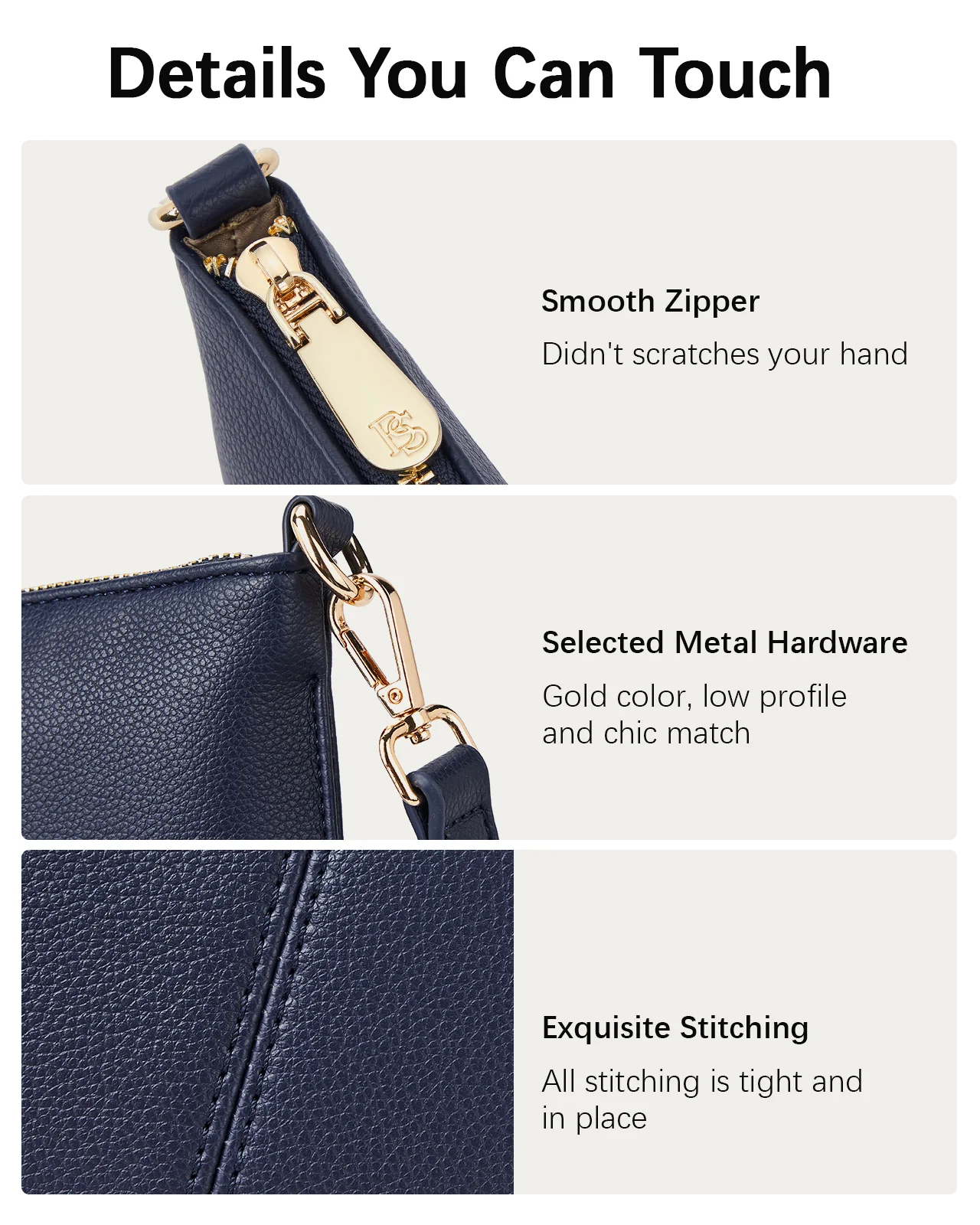 Nola  Chic and Sustainable - The Vegan Leather Envelope Clutch Purse - Image 33