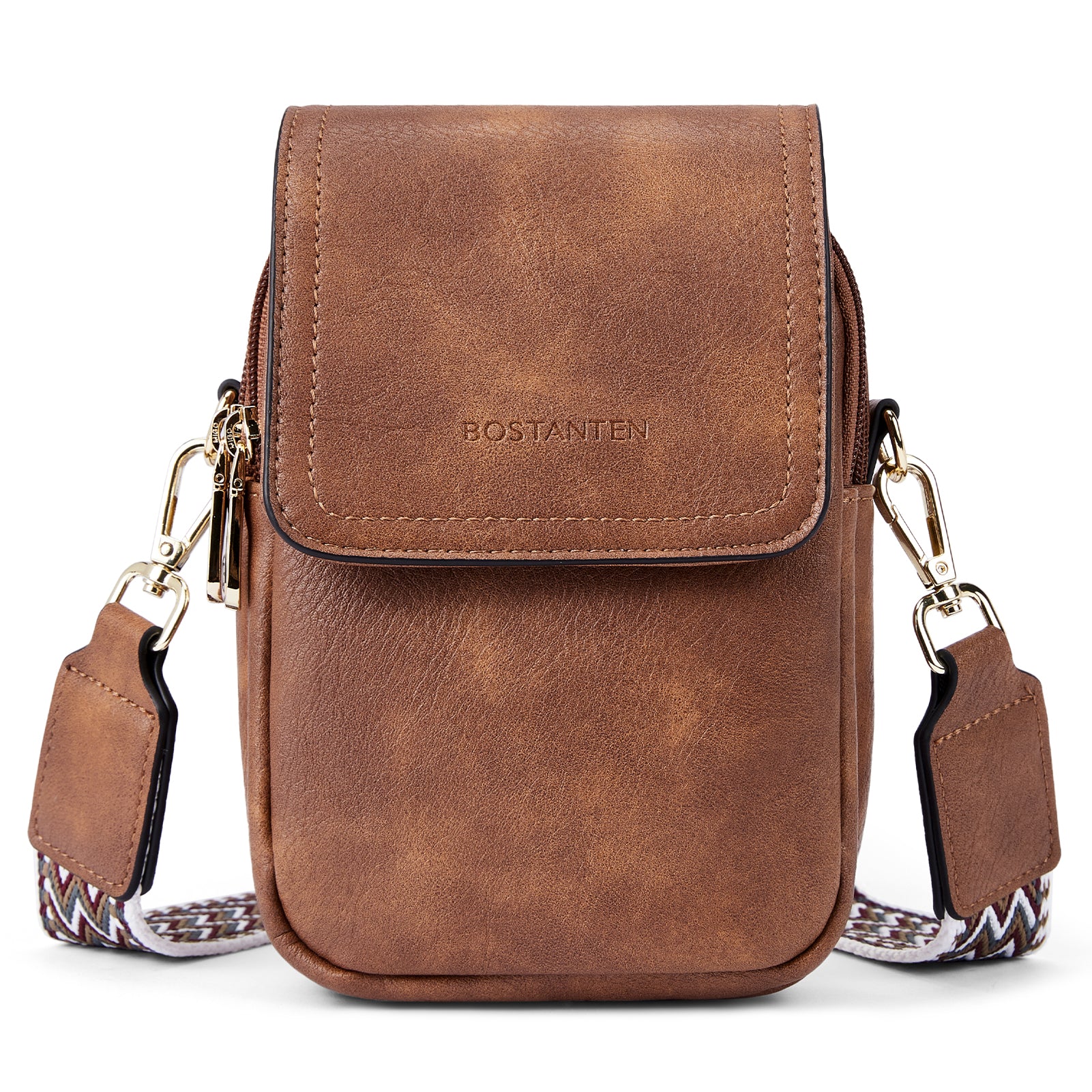Phone Crossbody Bag – Chevron Pattern Strap - Image 18