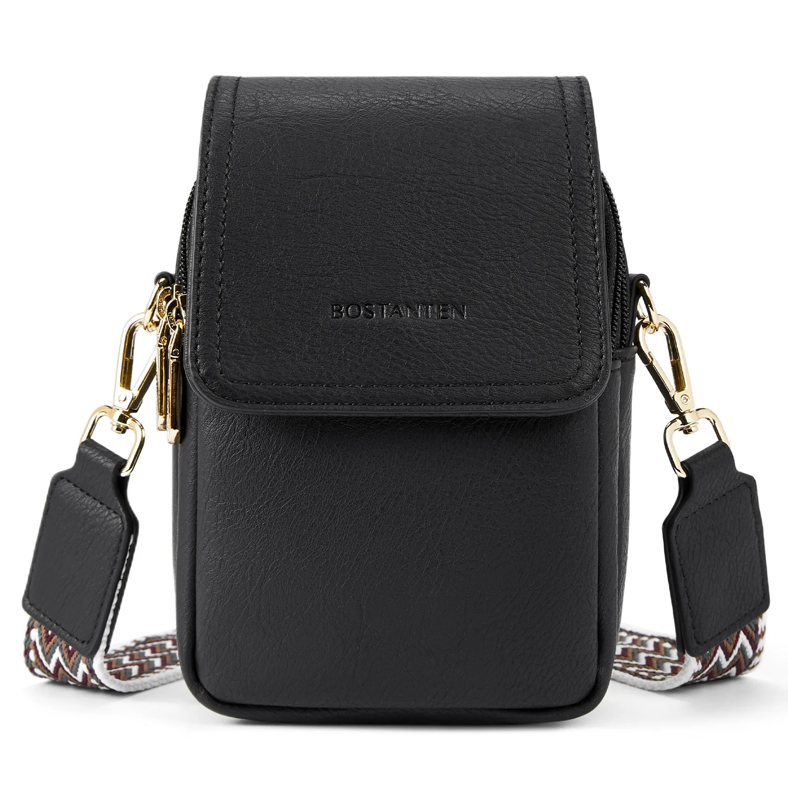 Phone Crossbody Bag – Chevron Pattern Strap - Image 24