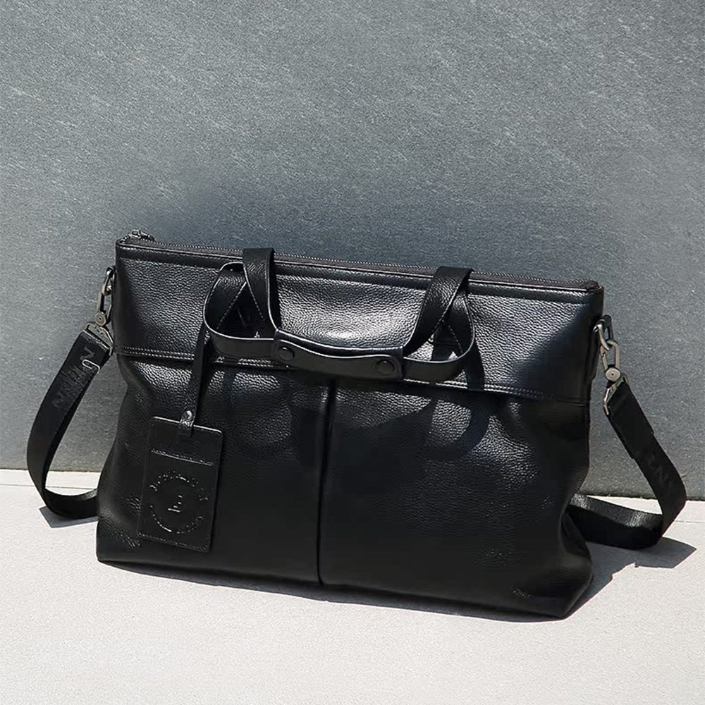 Morgan Genuine Leather Business Briefcase | 15.6'' Laptop - Image 13