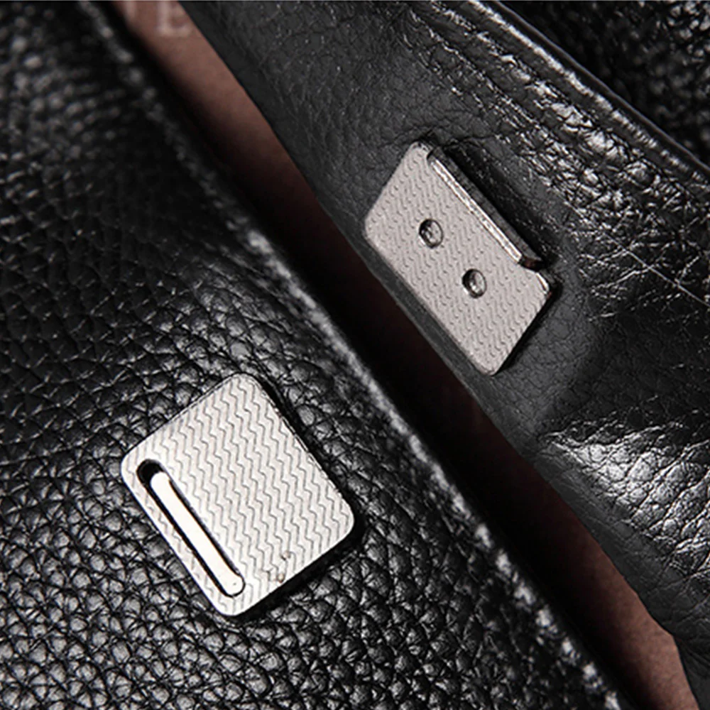 Morgan Genuine Leather Business Briefcase | 15.6'' Laptop - Image 8