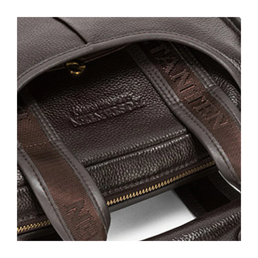 Royal Retro Designer Vertical Leather Crossbody Bag - Image 11
