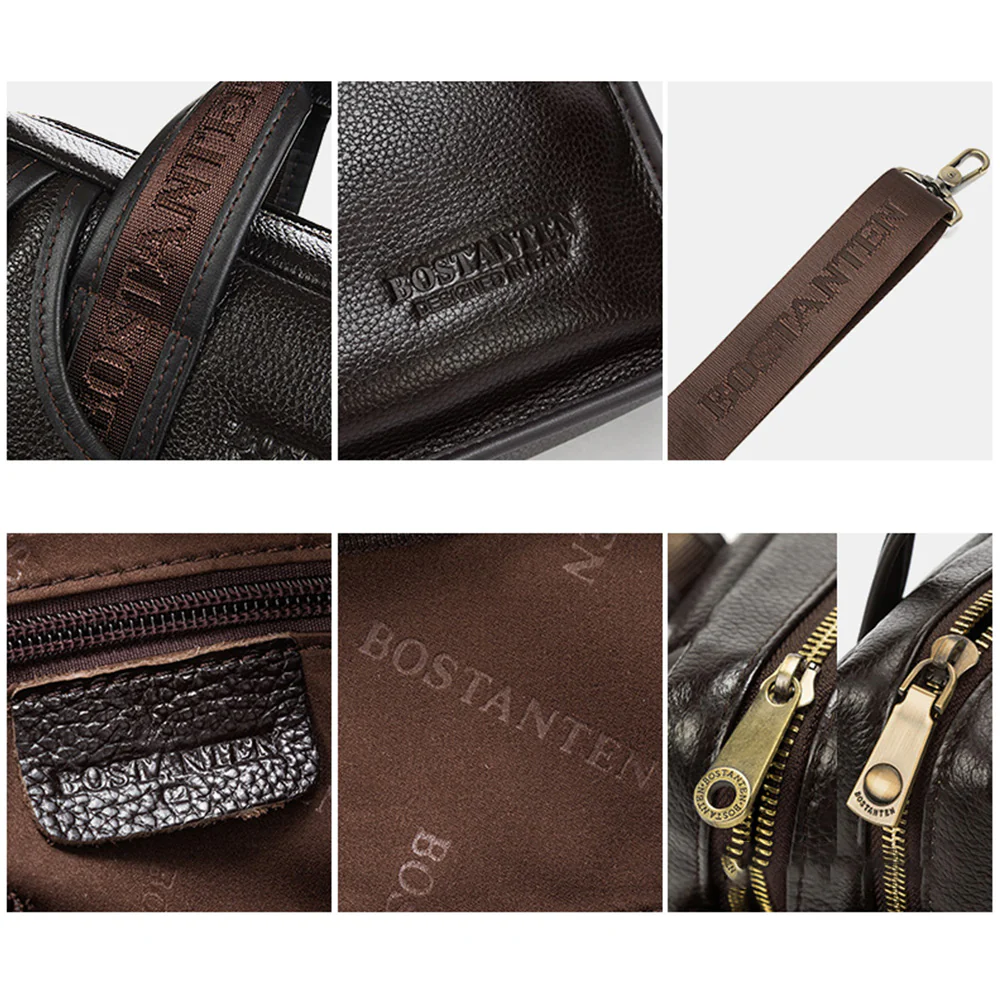 Royal Retro Designer Vertical Leather Crossbody Bag - Image 14