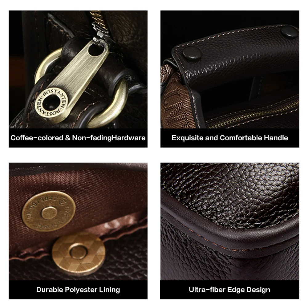 Royal Retro Designer Vertical Leather Crossbody Bag - Image 15