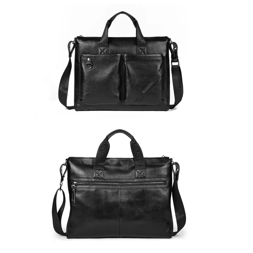 Royal Retro Premium Leather Classic Briefcase | 14‘’ Laptop - Image 17