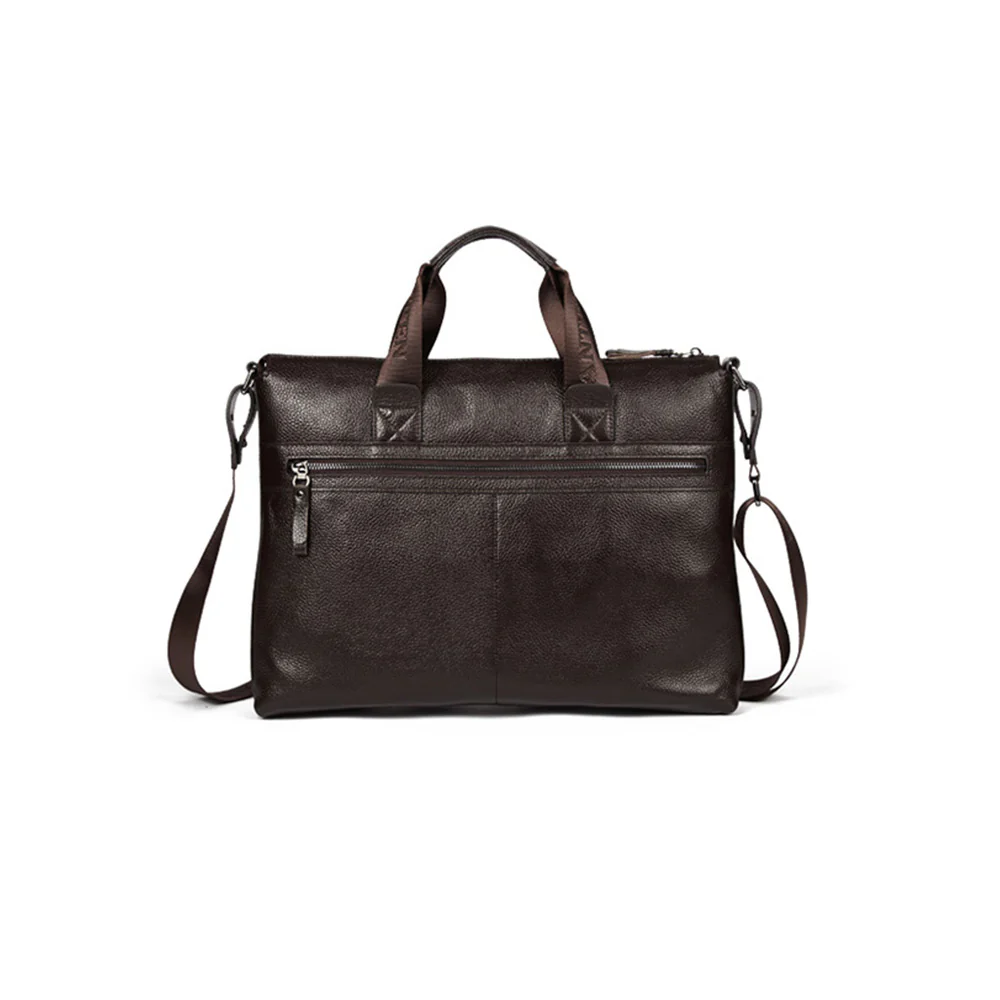 Royal Retro Premium Leather Classic Briefcase | 14‘’ Laptop - Image 8