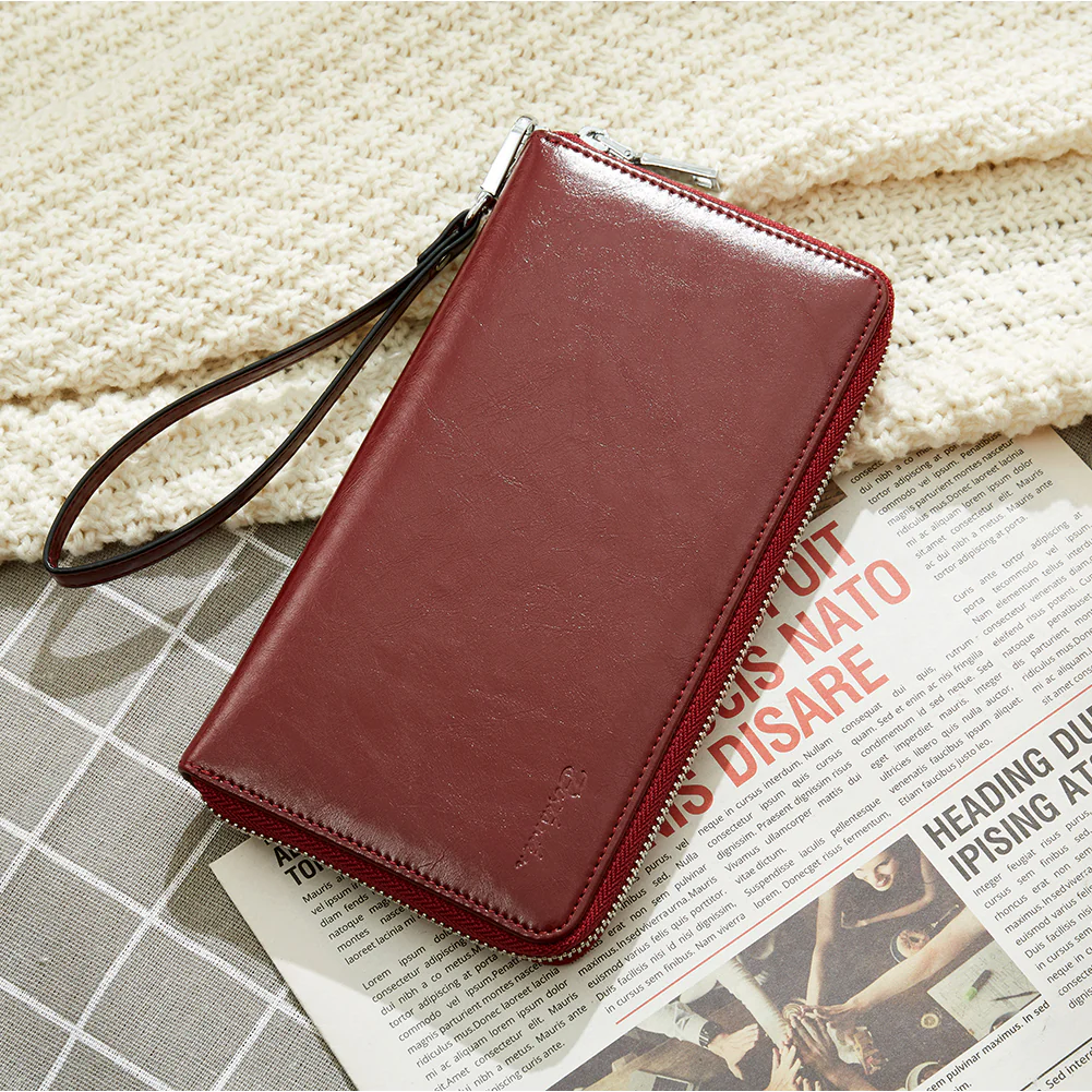 Rozenn Wallets with Wristlet Clutch - Image 11