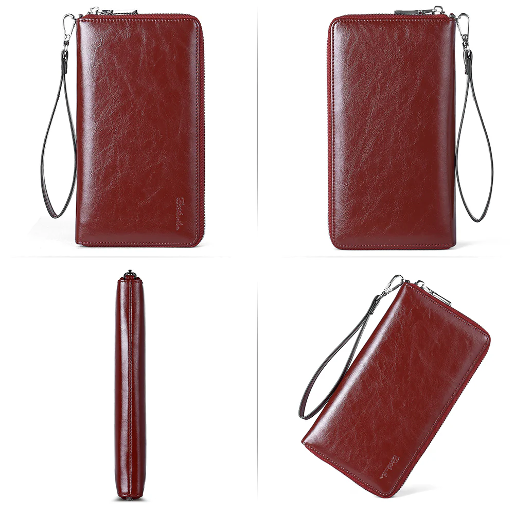 Rozenn Wallets with Wristlet Clutch - Image 12