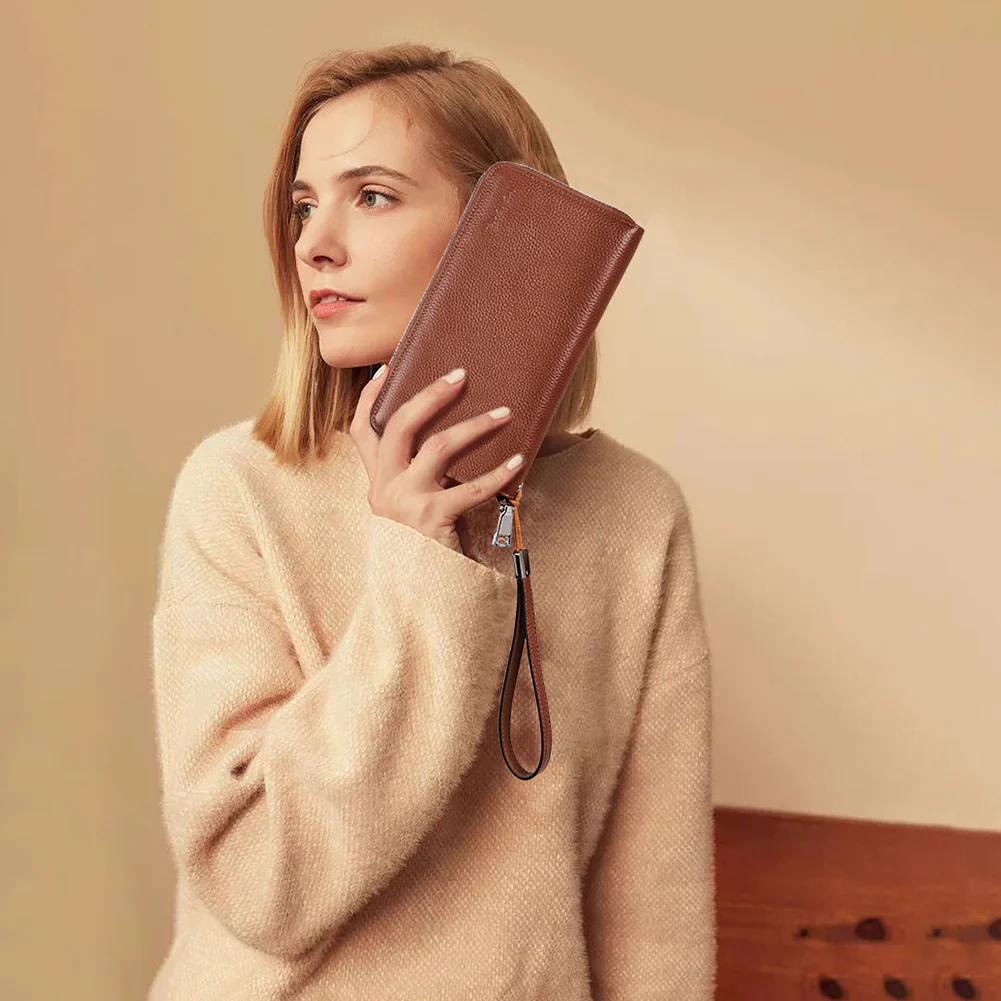Rozenn Wallets with Wristlet Clutch - Image 18
