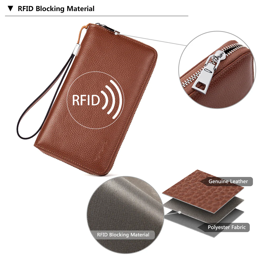 Rozenn Wallets with Wristlet Clutch - Image 22