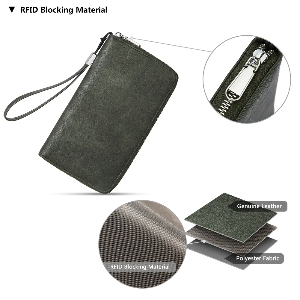 Rozenn Wallets with Wristlet Clutch - Image 27
